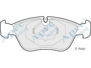 APEC braking PAD813 stabdžių trinkelių rinkinys, diskinis stabdys 
 Techninės priežiūros dalys -> Papildomas remontas
271587, 2715878, 271859