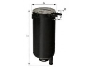 UNIFLUX FILTERS XN275 kuro filtras 
 Techninės priežiūros dalys -> Papildomas remontas
4 255 5920, MK 666099, MK 666922