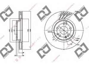 DJ PARTS BD1121 stabdžių diskas 
 Stabdžių sistema -> Diskinis stabdys -> Stabdžių diskas
1294211512, 1294211712
