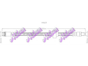 Brovex-Nelson H4669 stabdžių žarnelė 
 Stabdžių sistema -> Stabdžių žarnelės
6025305984