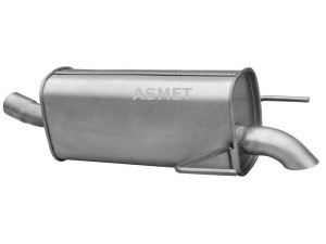 ASMET 05.184 galinis duslintuvas 
 Išmetimo sistema -> Duslintuvas
58 52 466, 58 52 467