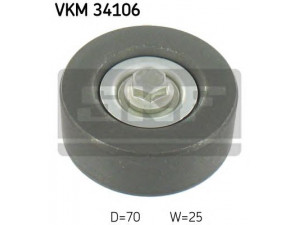 SKF VKM 34106 kreipiantysis skriemulys, V formos rumbuotas diržas 
 Diržinė pavara -> V formos rumbuotas diržas/komplektas -> Laisvasis/kreipiamasis skriemulys
1134084, 1318844, YS4E 19A216 BA
