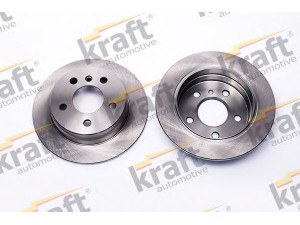 KRAFT AUTOMOTIVE 6051120 stabdžių diskas 
 Stabdžių sistema -> Diskinis stabdys -> Stabdžių diskas
169 423 03 12