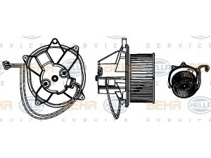 HELLA 8EW 351 319-141 elektrovariklis, vidinis pūtiklis
35 99 581 C2
