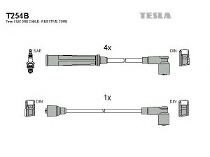 TESLA T254B uždegimo laido komplektas 
 Kibirkšties / kaitinamasis uždegimas -> Uždegimo laidai/jungtys
MD023742