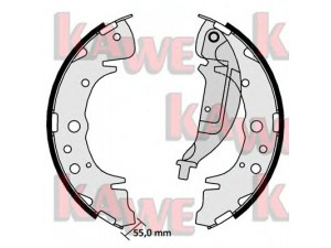 KAWE 01061 stabdžių trinkelių komplektas 
 Techninės priežiūros dalys -> Papildomas remontas
0K5532638Z, 5830526A00, 5830526A10
