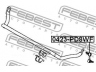 FEBEST 0423-PD8WF šarnyro stabilizatorius 
 Ašies montavimas/vairavimo mechanizmas/ratai -> Stabilizatorius/fiksatoriai -> Savaime išsilyginanti atrama
MR150705, MR267874