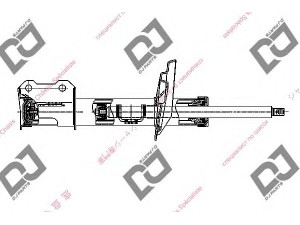 DJ PARTS DS1919GS amortizatorius 
 Pakaba -> Amortizatorius
51767332