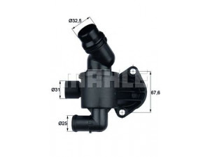 MAHLE ORIGINAL TI 34 87 termostatas, aušinimo skystis 
 Aušinimo sistema -> Termostatas/tarpiklis -> Thermostat
03L 121 111 AD, 03L 121 111 N