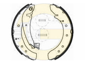 GIRLING 5185461 stabdžių trinkelių komplektas 
 Techninės priežiūros dalys -> Papildomas remontas
4241H5, 4241N4, 77362428, 9467549388