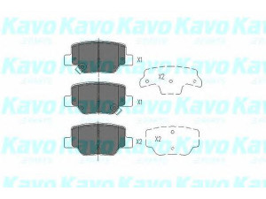 KAVO PARTS KBP-9115 stabdžių trinkelių rinkinys, diskinis stabdys 
 Techninės priežiūros dalys -> Papildomas remontas
044660F010, 044660F010