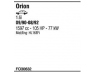 FONOS FO30632 išmetimo sistema 
 Išmetimo sistema -> Išmetimo sistema, visa