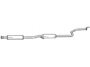 AKS DASIS SG65409 vidurinis duslintuvas