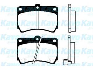 KAVO PARTS BP-4517 stabdžių trinkelių rinkinys, diskinis stabdys 
 Techninės priežiūros dalys -> Papildomas remontas
AY040MA005, B0YW3328Z, B2YB3323Z