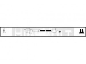STANDARD OEF268 uždegimo laido komplektas 
 Kibirkšties / kaitinamasis uždegimas -> Uždegimo laidai/jungtys
90919-22357