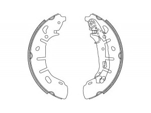 OPEN PARTS BSA2240.00 stabdžių trinkelių komplektas 
 Techninės priežiūros dalys -> Papildomas remontas
0077365346, 77365346, 1605166, 165188