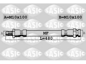 SASIC 6606217 stabdžių žarnelė 
 Stabdžių sistema -> Stabdžių žarnelės
51767150, 51759361, 51767150