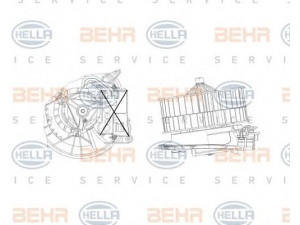 HELLA 8EW 009 157-211 vidaus pūtiklis 
 Šildymas / vėdinimas -> Orpūtė/dalys
220 820 35 42, A 220 820 35 42