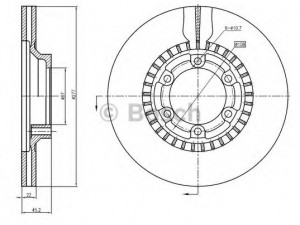 BOSCH 0 986 BB4 352 stabdžių diskas 
 Stabdžių sistema -> Diskinis stabdys -> Stabdžių diskas
HB403101, MB407038, MB407039, HB403101