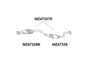 VENEPORTE MZ47338K katalizatoriaus keitiklis
BP5D2055XA