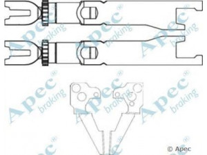 APEC braking ADB3003 stabdžių reguliatorius 
 Stabdžių sistema -> Būgninis stabdys -> Reguliatorius/dalys