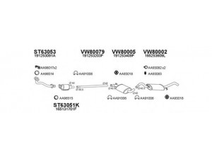 VENEPORTE 800538 išmetimo sistema 
 Išmetimo sistema -> Išmetimo sistema, visa