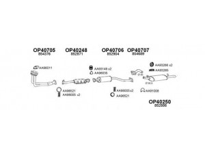 VENEPORTE 400340 išmetimo sistema 
 Išmetimo sistema -> Išmetimo sistema, visa