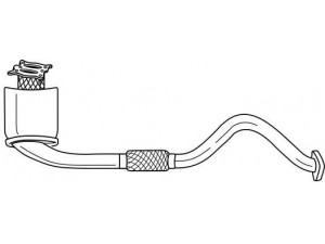 AKS DASIS SG60149 katalizatoriaus keitiklis