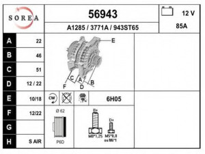 EAI 56943 kintamosios srovės generatorius
46763534