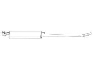 AKS DASIS SG12423 vidurinis duslintuvas