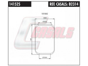 CASALS B2314 dėklas, pneumatinė pakaba
3027271