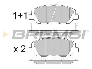 BREMSI BP3492 stabdžių trinkelių rinkinys, diskinis stabdys
48130-341A0, 48130341A0, 58101-2WA00