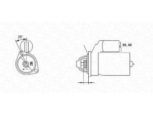MAGNETI MARELLI 943241158010 starteris 
 Elektros įranga -> Starterio sistema -> Starteris
M001T71381, M001T72581, M001T72583