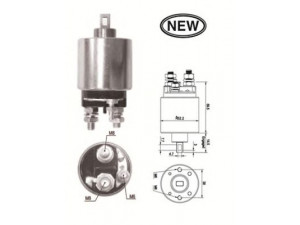 MAGNETI MARELLI 940113050544 solenoidinis jungiklis, starteris