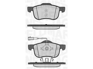 MAGNETI MARELLI 363916060115 stabdžių trinkelių rinkinys, diskinis stabdys 
 Techninės priežiūros dalys -> Papildomas remontas
77363599, 77364587