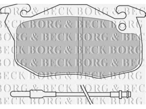 BORG & BECK BBP2159 stabdžių trinkelių rinkinys, diskinis stabdys 
 Techninės priežiūros dalys -> Papildomas remontas
425102, 95659340, 95659616, 95666970
