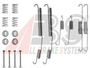 A.B.S. 0753Q priedų komplektas, stabdžių trinkelės 
 Stabdžių sistema -> Būgninis stabdys -> Dalys/priedai
95607530, 7550753, 4210753