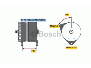 BOSCH 0 986 038 290 kintamosios srovės generatorius 
 Elektros įranga -> Kint. sr. generatorius/dalys -> Kintamosios srovės generatorius
7 421 354 000, 008 154 78 02, 008 154 78 02 80