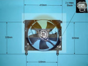 AUTO AIR GLOUCESTER 05-1131 elektrovariklis, raditoriaus ventiliatorius 
 Aušinimo sistema -> Radiatoriaus ventiliatorius
033811200, 234052230, 234052340