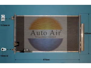 AUTO AIR GLOUCESTER 16-9932 kondensatorius, oro kondicionierius 
 Oro kondicionavimas -> Kondensatorius
80101SEFE11