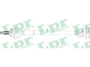 LPR DS51051 kardaninis velenas 
 Ratų pavara -> Kardaninis velenas
6N0407272, 6N0407272X, 6N0407450X