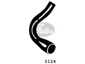 GATES 3124 radiatoriaus žarna 
 Aušinimo sistema -> Žarnelės/vamzdeliai/sujungimai -> Radiatoriaus žarnos