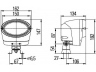 HELLA 1GA 996 261-511 darbinė šviesa
270060240, 2.8039.016.0, G 930 900 111 021