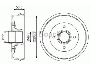 BOSCH 0 986 477 210 stabdžių būgnas 
 Stabdžių sistema -> Būgninis stabdys -> Stabdžių būgnas
82 00 243 735, 82 00 243 735