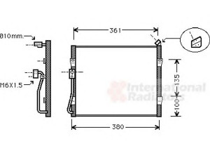 VAN WEZEL 25005090 kondensatorius, oro kondicionierius 
 Oro kondicionavimas -> Kondensatorius
80110-SR1-A22, 80110SR1A22
