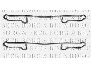 BORG & BECK BBK1179 priedų komplektas, diskinių stabdžių trinkelės 
 Stabdžių sistema -> Diskinis stabdys -> Stabdžių dalys/priedai