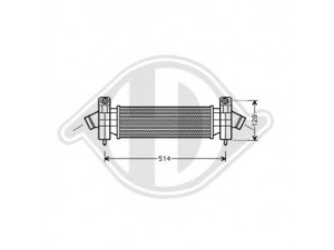 DIEDERICHS 8142710 tarpinis suslėgto oro aušintuvas, kompresorius 
 Variklis -> Oro tiekimas -> Įkrovos agregatas (turbo/superįkrova) -> Tarpinis suslėgto oro aušintuvas
1124704, 1148896, 1222890, 1313503