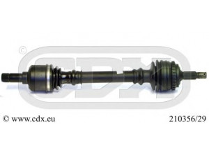 CDX 210356/29 kardaninis velenas 
 Ratų pavara -> Kardaninis velenas