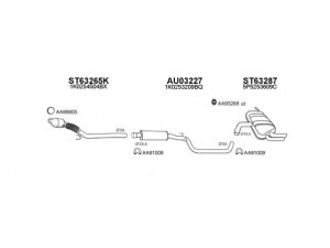 VENEPORTE 630175 išmetimo sistema 
 Išmetimo sistema -> Išmetimo sistema, visa