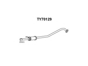 VENEPORTE TY70129 priekinis duslintuvas
174100G040